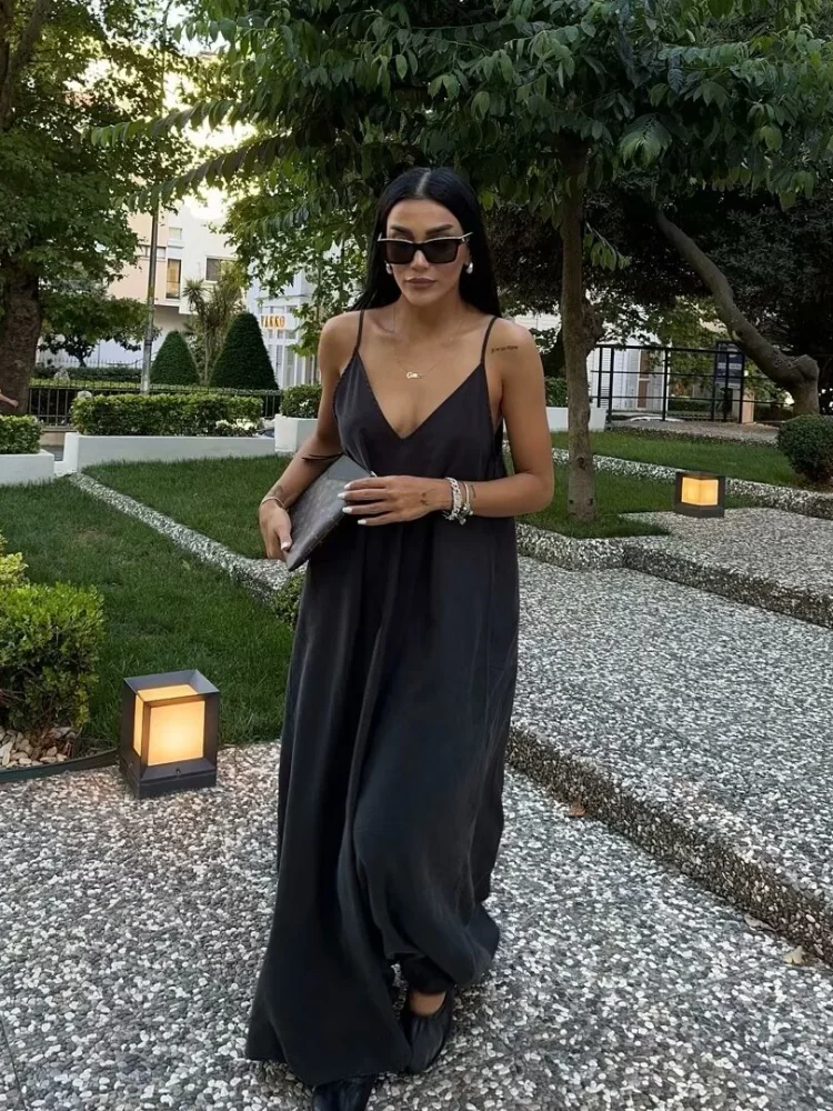 Vestido Longo de Alça