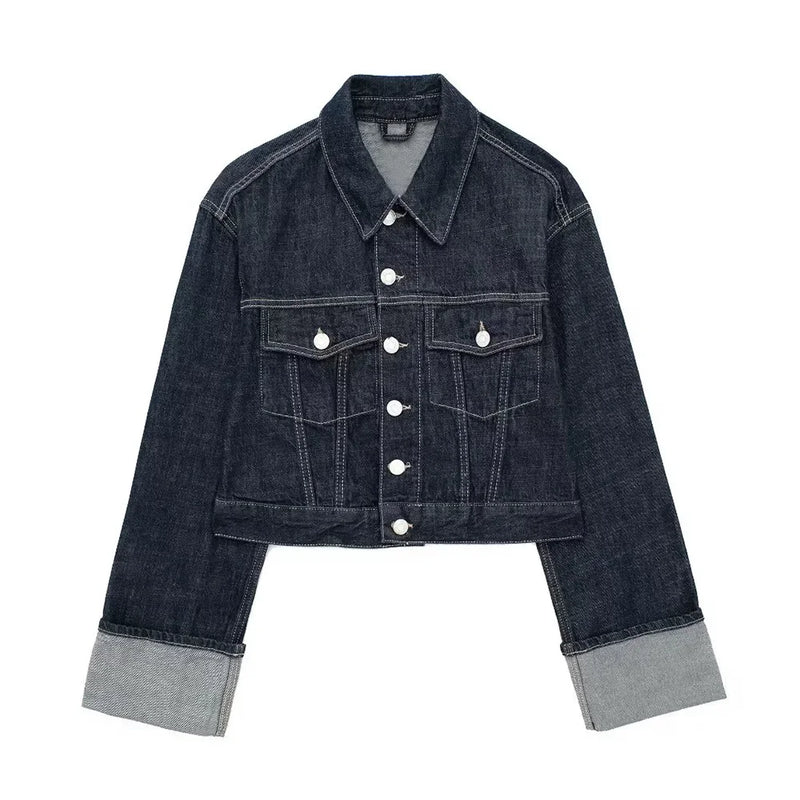 Jaqueta Feminina Jeans Viviette