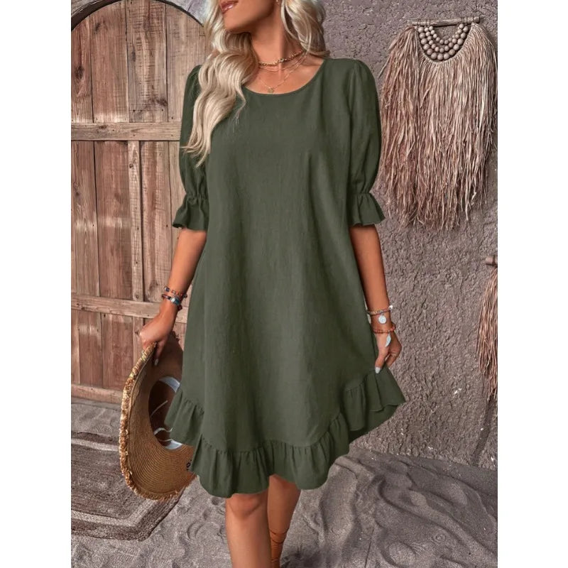 Vestido Midi Casual Améliane
