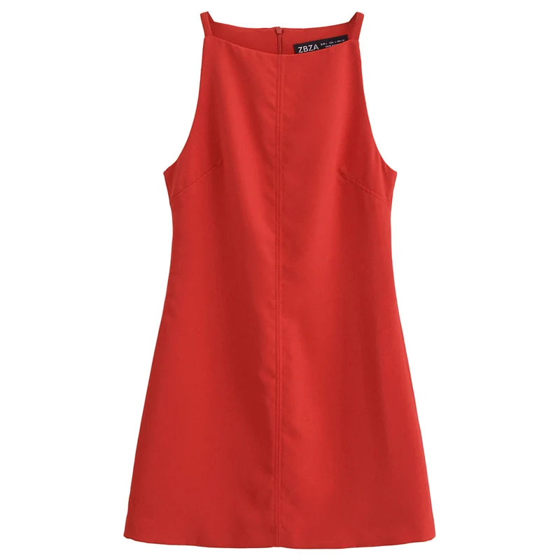 Vestido Curto Sem Mangas Feliciana