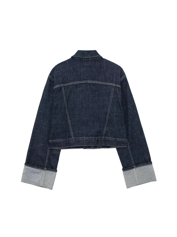 Jaqueta Feminina Jeans Viviette