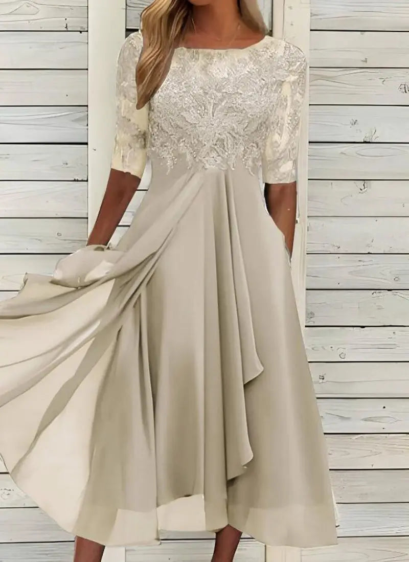 Vestido de Chiffon Paolina