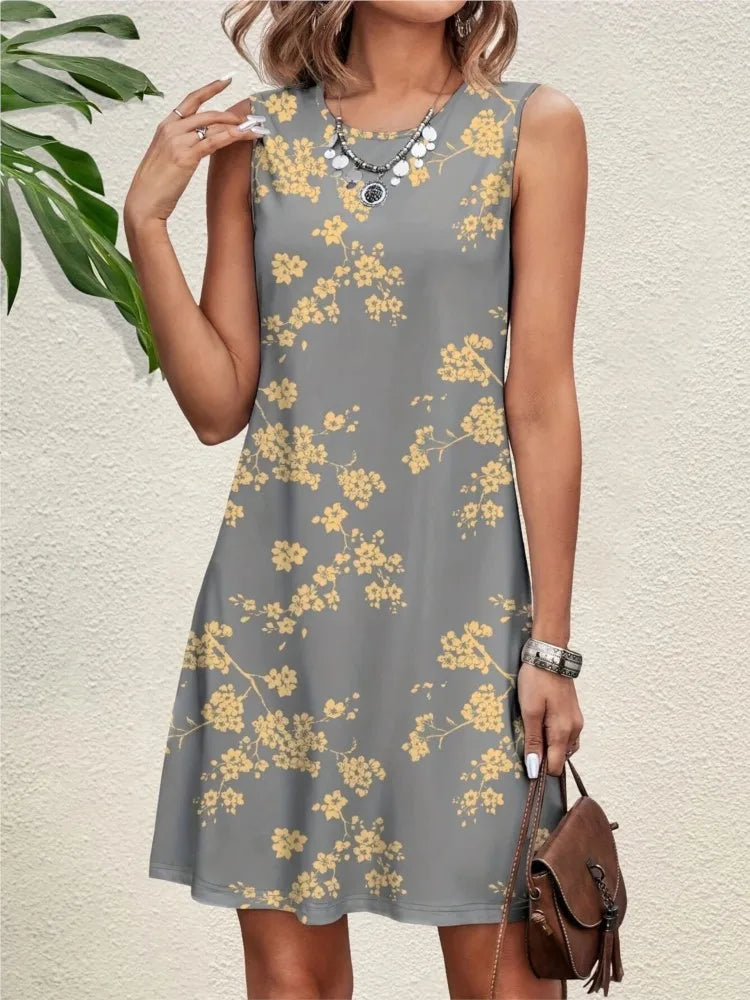 Vestido Curto Estampado Mélida