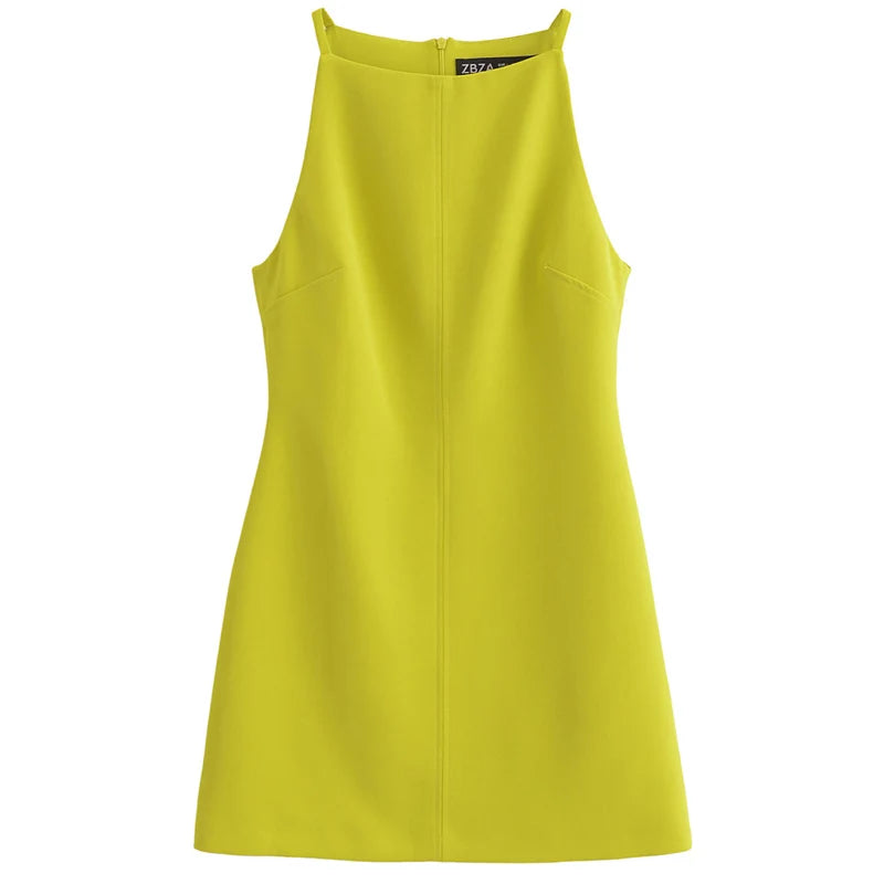 Vestido Curto Sem Mangas Feliciana