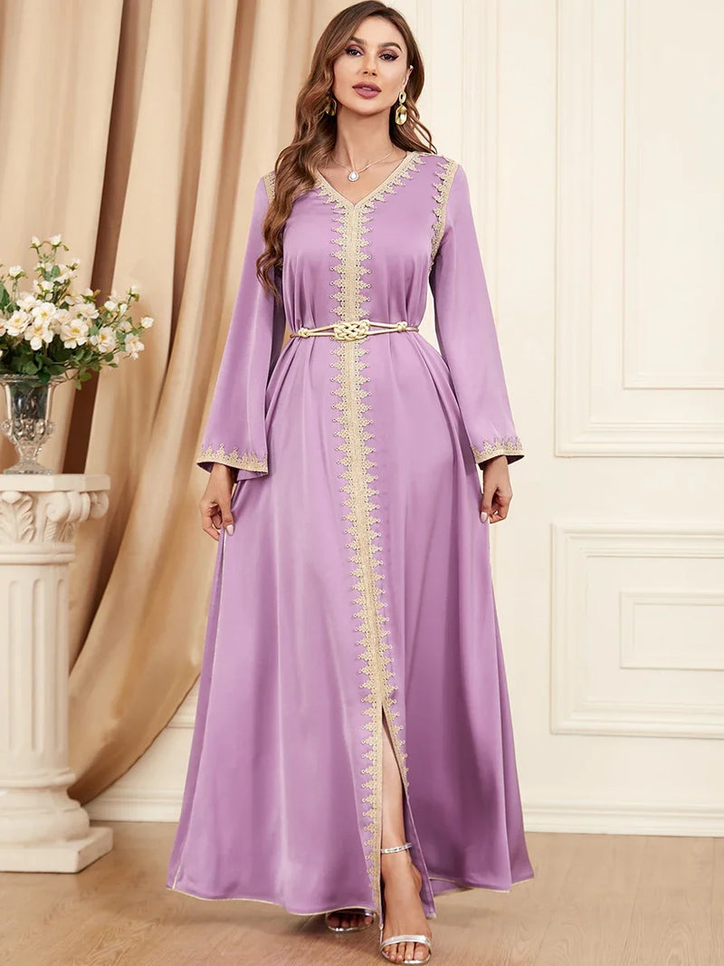 Vestido Longo com Cordão Titania