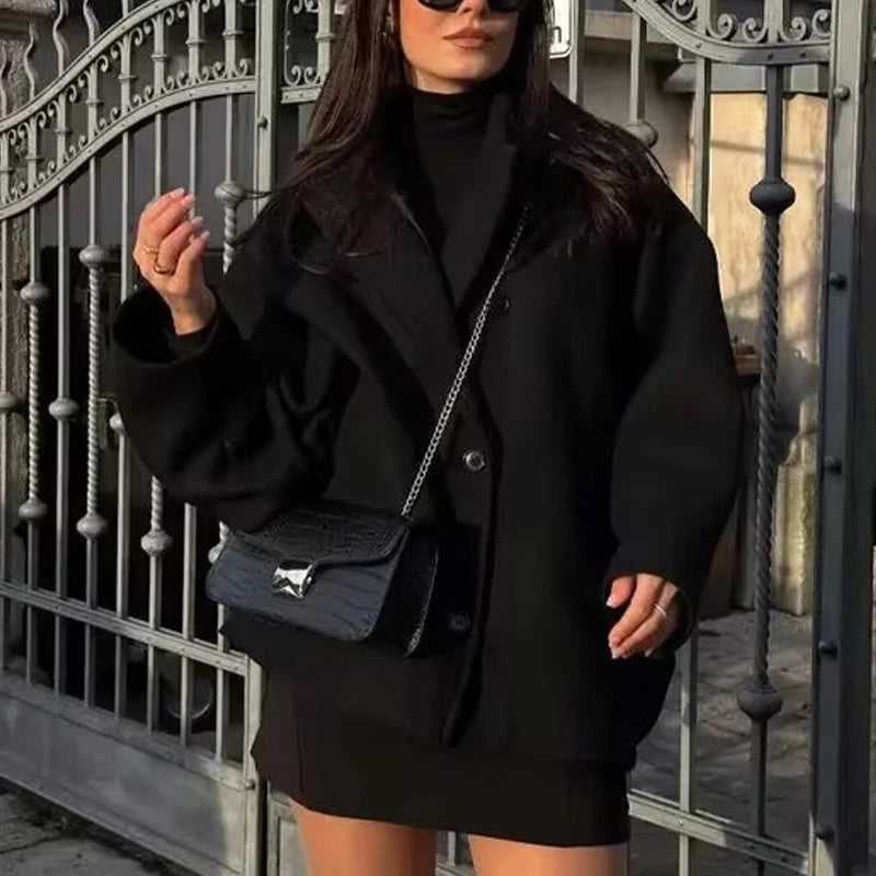 Casaco Feminino de Lã Lisbeth