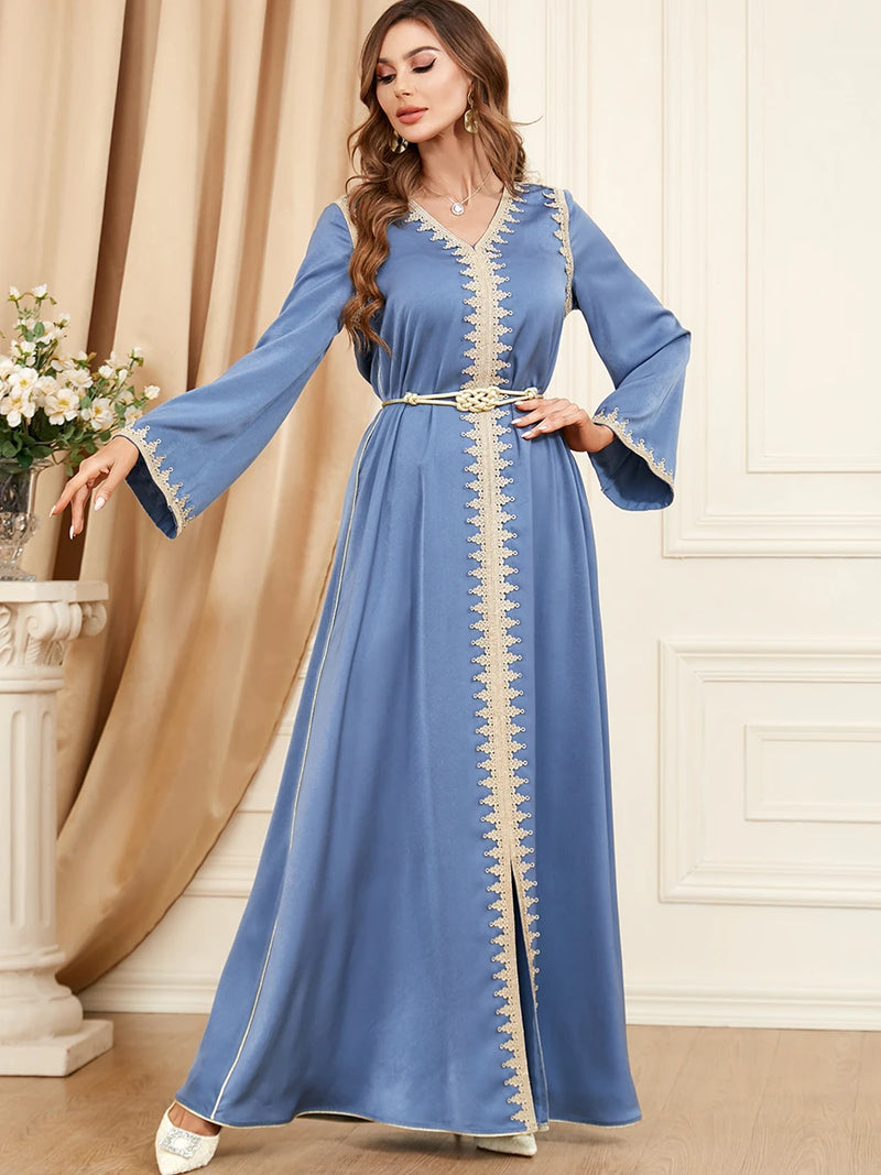 Vestido Longo com Cordão Titania