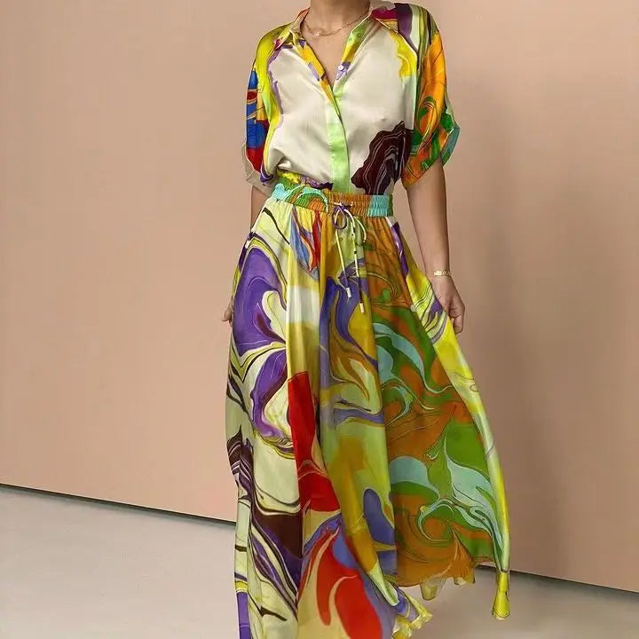 Conjunto Feminino Estampado Bernise