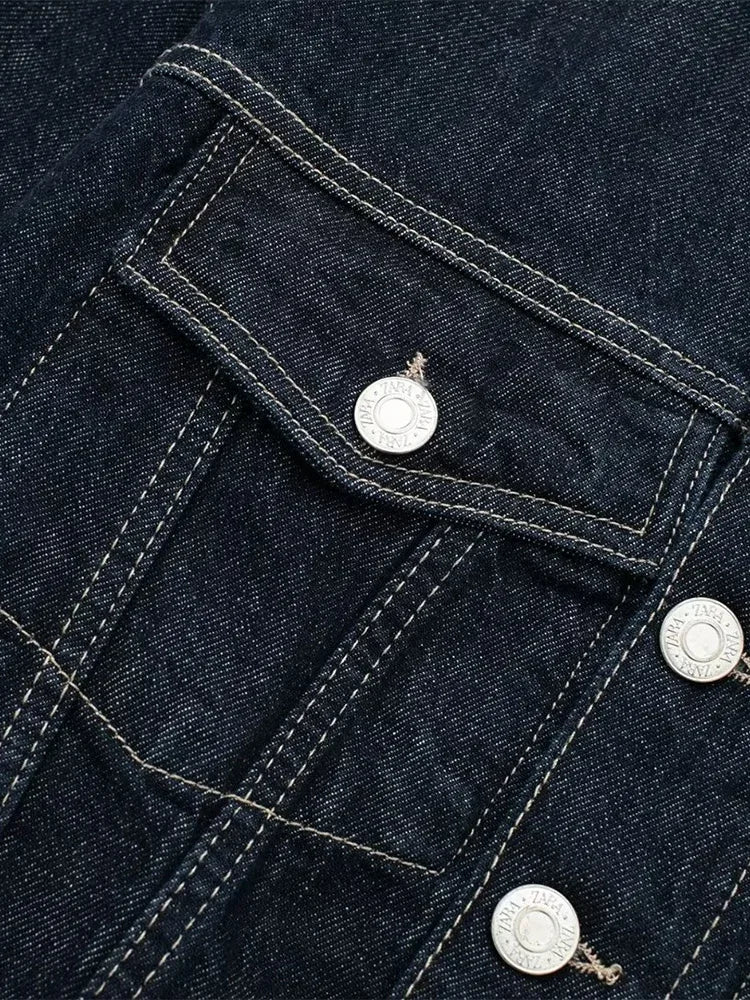 Jaqueta Feminina Jeans Viviette
