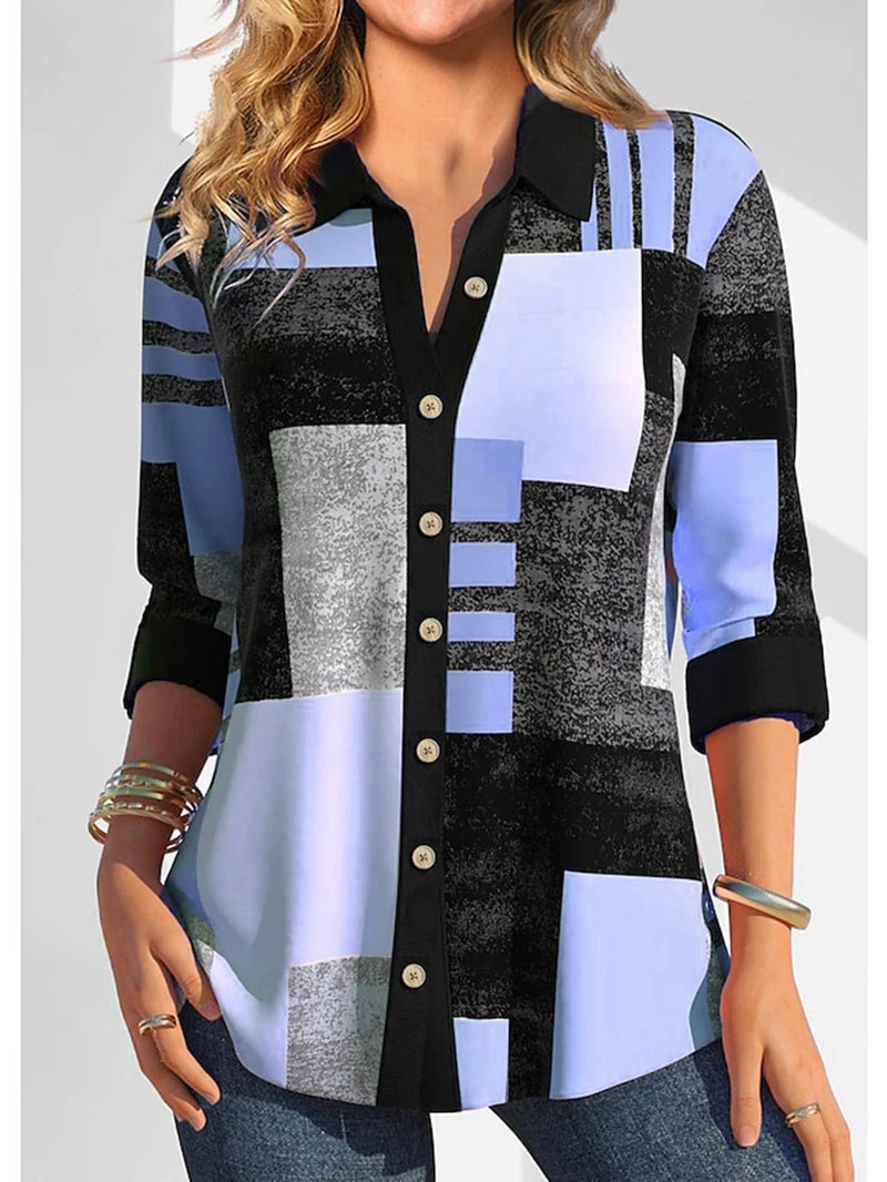 Camisa Feminina Xadrez - Vennanci
