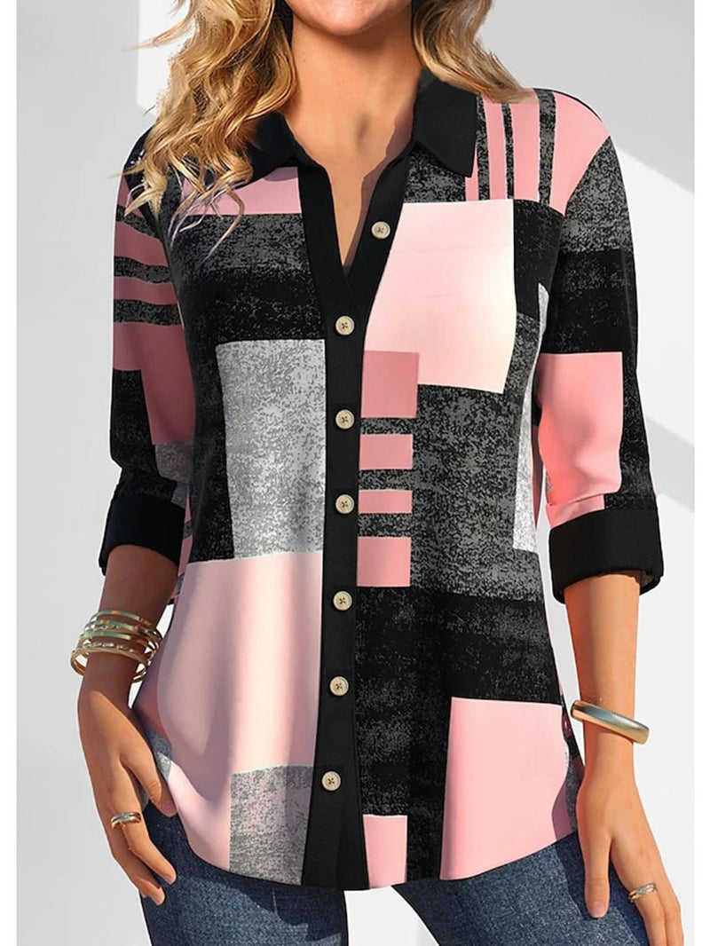 Camisa Feminina Xadrez - Vennanci