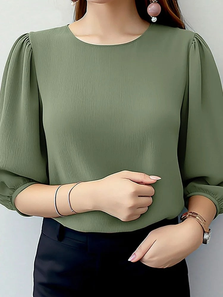 Blusa Feminina Social Rhana