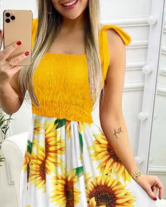 Vestido Estampado Hermínia - Vennanci