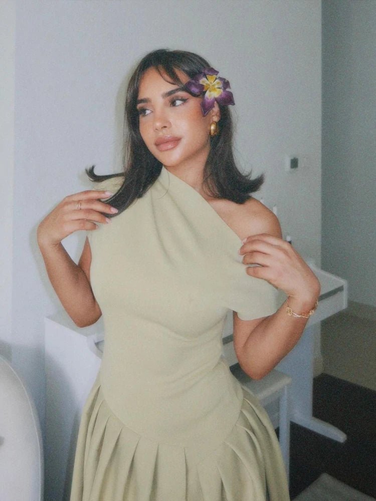 Vestido Feminino Plissado Teodora - Vennanci