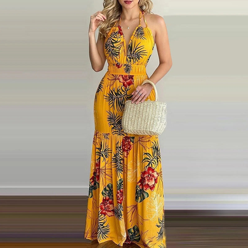 Vestido Longo Boémia Floral - Vennanci