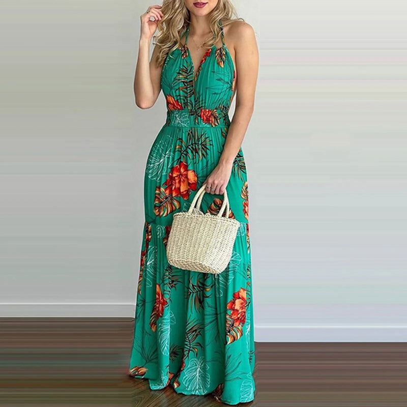 Vestido Longo Boémia Floral - Vennanci