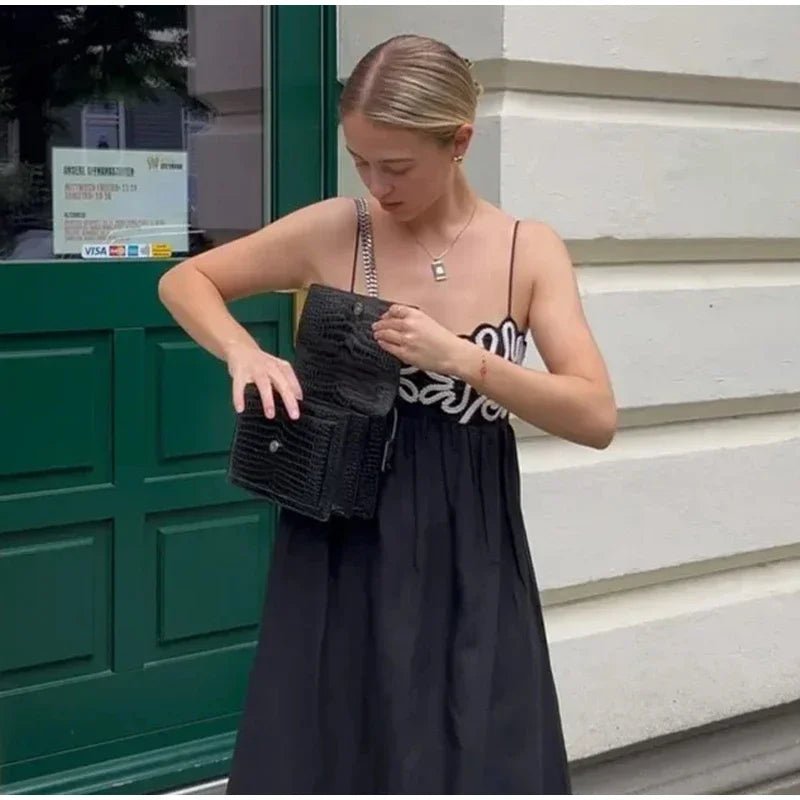 Vestido Longo de Bordado Jordana - Vennanci