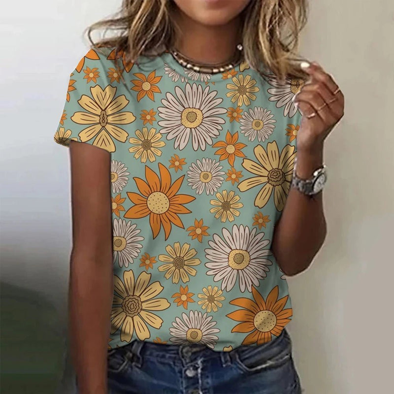Blusa Feminina Estampada Leandra - Vennanci