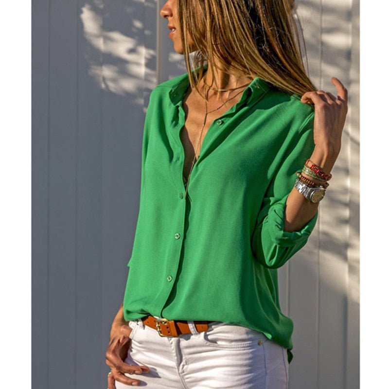 Camisa Feminina Social Fina - Loja Vennanci