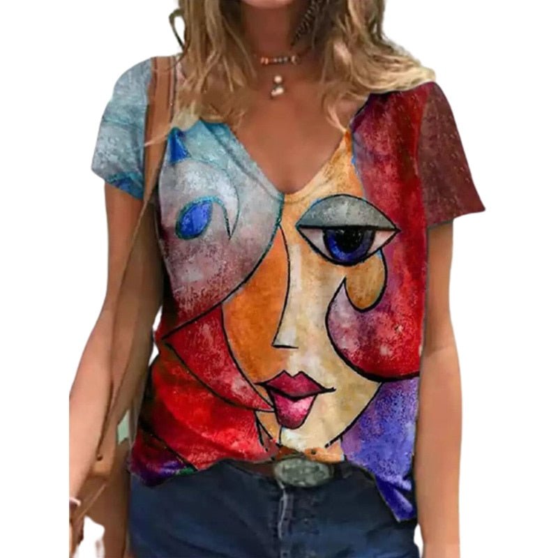 Camiseta feminina Lauriet - Vennanci