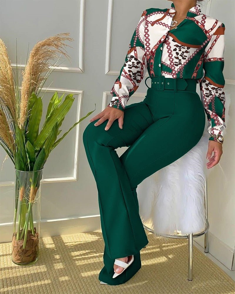 Conjunto Feminino Floral - Vennanci