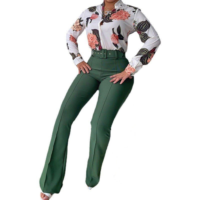Conjunto Feminino Floral - Vennanci