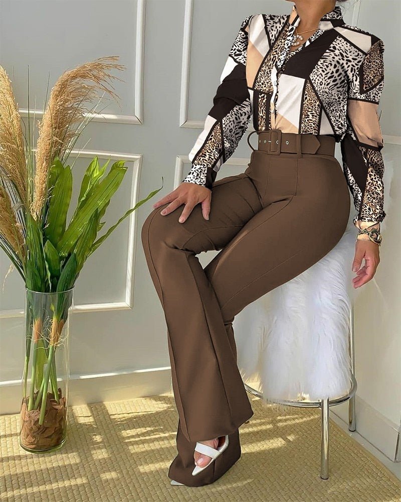 Conjunto Feminino Floral - Vennanci