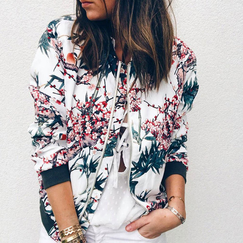 Jaqueta Feminina Floral - Vennanci