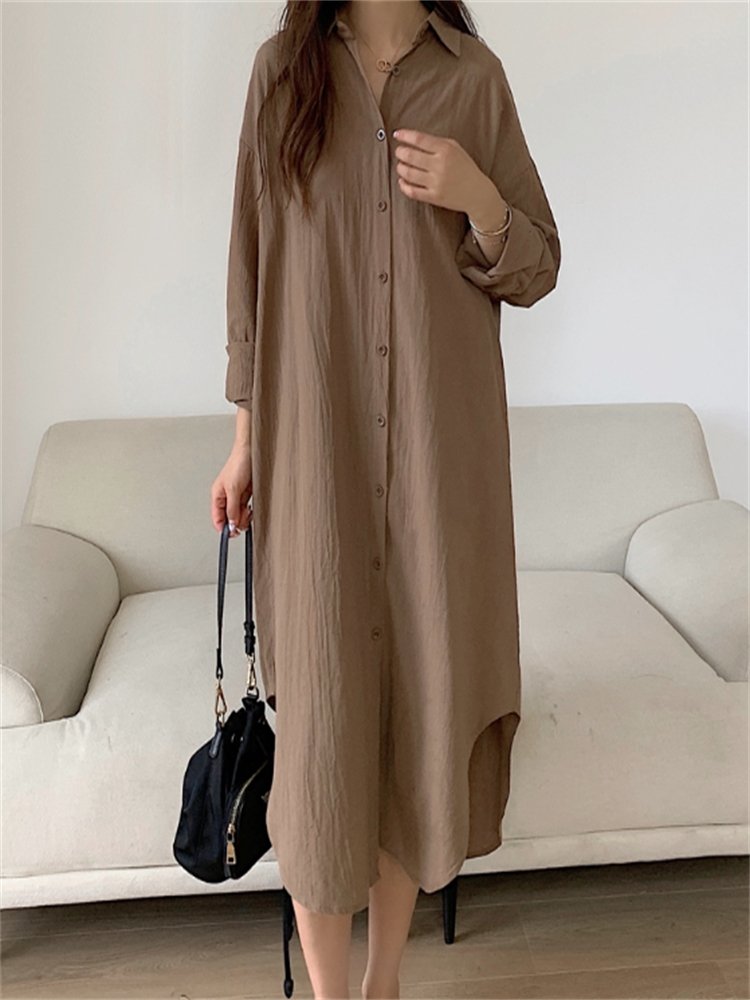 Vestido Chemise Longo - Vennanci