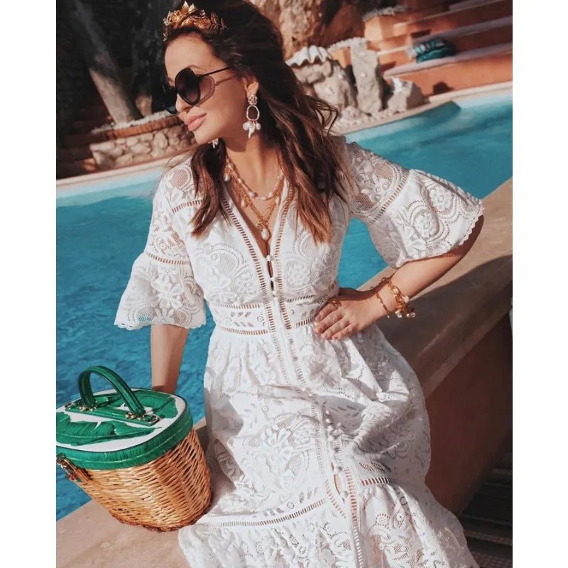Vestido de Renda Abby - Vennanci