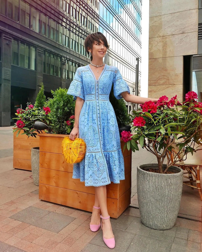 Vestido de Renda Abby - Vennanci