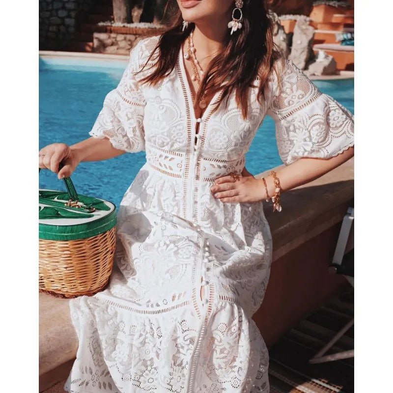 Vestido de Renda Abby - Vennanci