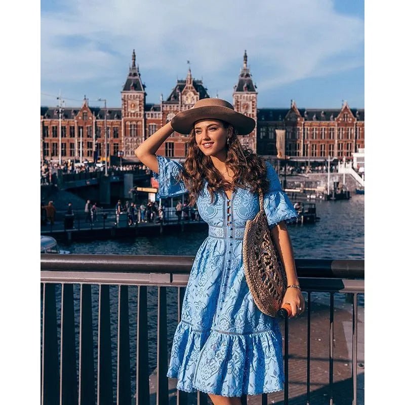 Vestido de Renda Abby - Vennanci