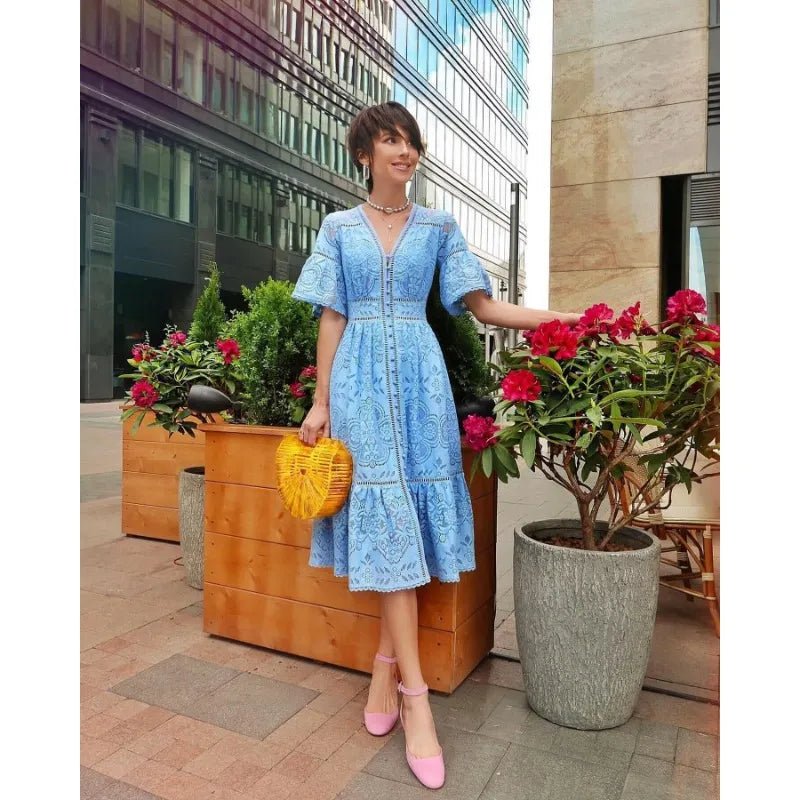 Vestido de Renda Abby - Vennanci
