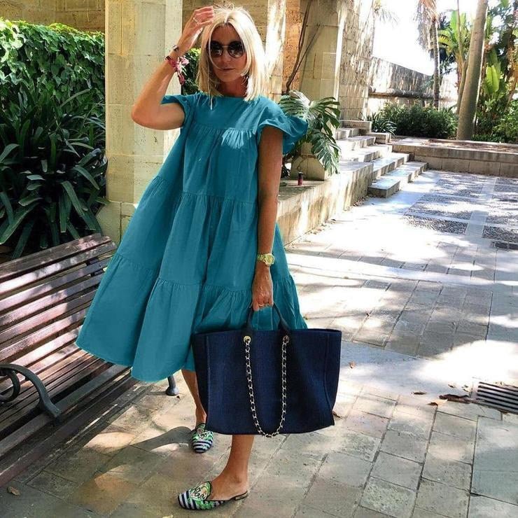 Vestido Evasê Dina - Vennanci