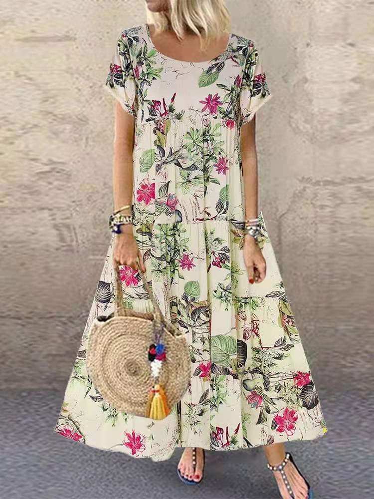 Vestido Longo Vintage - Vennanci