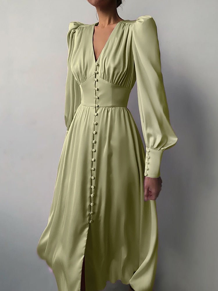 Vestido Midi de Festa - Vennanci